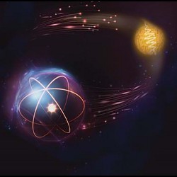 photon transmission, illustration