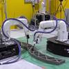 Mobile Robots Cooperate to 3D Print Large Structures