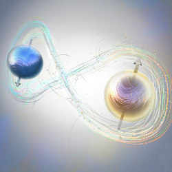 quantum entanglement, illustration