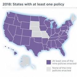 U.S. states with one or more computer science education policies.