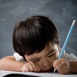 Nearly 10% of elementary school students have trouble learning to write.