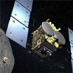 Hayabusa2 at Ryugu asteroid