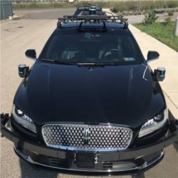 Aurora self-driving Lincoln car