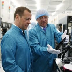 Dmitry Medvedev, microchips