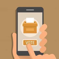 The app would allow a few hundred West Virginians to cast a federal election vote on their smartphones this November.