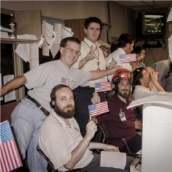 Deep Space 1 team, Sept. 22, 2001