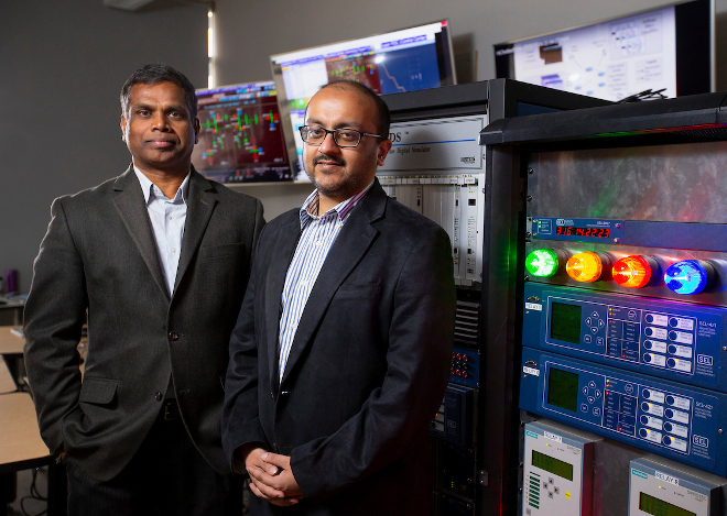 Iowa State's Manimaran Govindarasu and Sourabh Bhattacharya