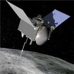 OSIRIS-REx at Bennu asteroid