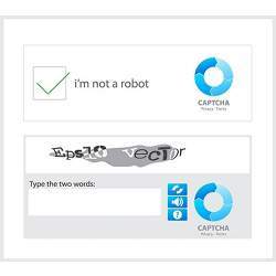 A sample captcha.