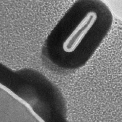 cross-section of 3-D transistor