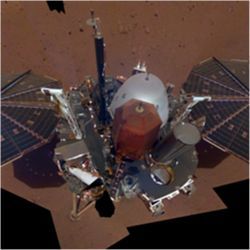 NASA InSight first selfie