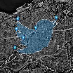 Tracking users down based on their tweets.