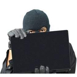 Representation of a hacker. 