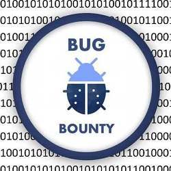 A bug bounty notice.