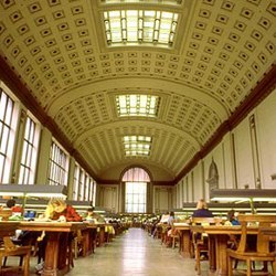 interior of UC Berkeley library