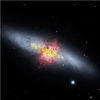 Galactic Wind Provides Clues to Evolution of Galaxies