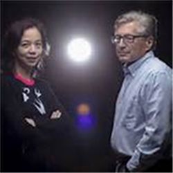 Fei-Fei Li and John Etchemendy, Stanford