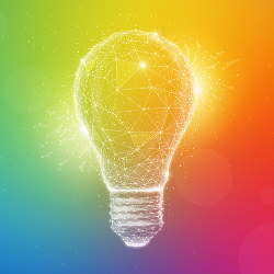 light bulb, illustration