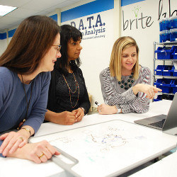 Penn State's Kathryn Jablokow, Susan Mohammed, and Scarlett Miller 