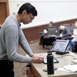 Computer science professor Shivaram Venkataraman planned to teach 250 students in Operating Systems this semester, but a waiting list led him to expand the class size.