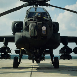 U.S. Army Apache helicopter
