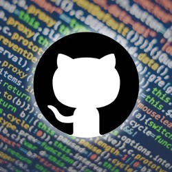 GitHub logo, illustration