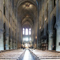 Notre Dame altar and chancel 