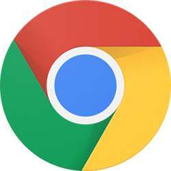 The Google Chrome icon.