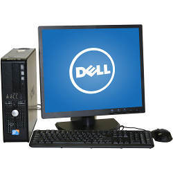 A Dell desktop computer.