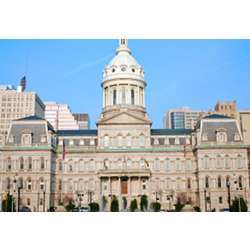 Baltimore City Hall.