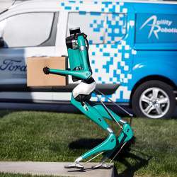 The DIGIT package delivery robot.