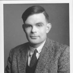 Alan Turing in 1951.