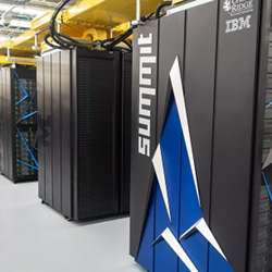 Summit, the world's fastest supercomputer.