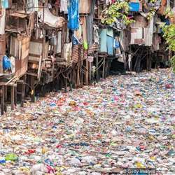 Many of the poorest communities are most affected by plastic waste.