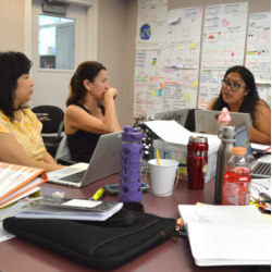 teachers meeting at Tracy Unified School District