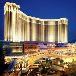 The Venetian Macao in the Chinese city of Macau is the world's largest casino.