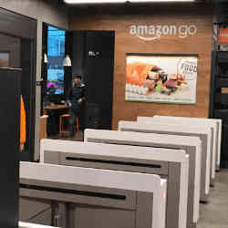 Amazon Go stores in the U.S. use cashierless technology.
