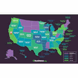 Business.org looked at 100 metro areas across the U.S. and pulled the most recent available data (primarily from the Bureau of Labor Statistics) on their tech salaries.