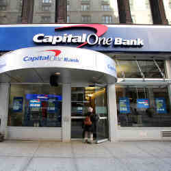 A Capital One branch.