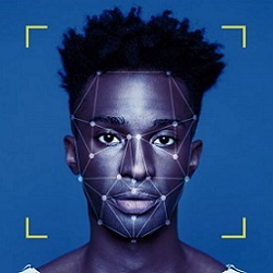 facial recognition technology, illustration