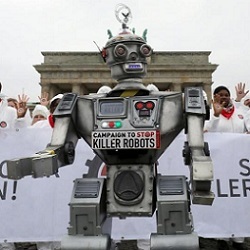 'Stop Killer Robots' demonstration