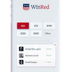 WinRed is the Republican response to the ACTBlue Democratic fundraising platform.