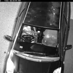 A driver caught using his phone while driving.