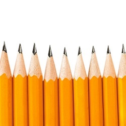 yellow pencils