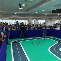  Morningstar hosted a DeepRacer competition in its Mumbai offices on Sept. 23.