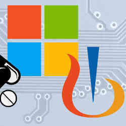 The Microsoft and Novartis logos.