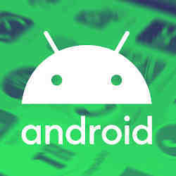 The Android logo.