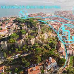 Volkswagen's Lisbon test is timed to coincide with the city's Web Summit technology conference.