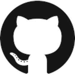 A GitHub logo.