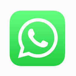 The WhatsApp logo.